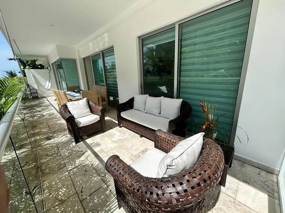 Lägenhet Beachfront Bliss-2Br Haven Steps From Sandy Shores Cartagena